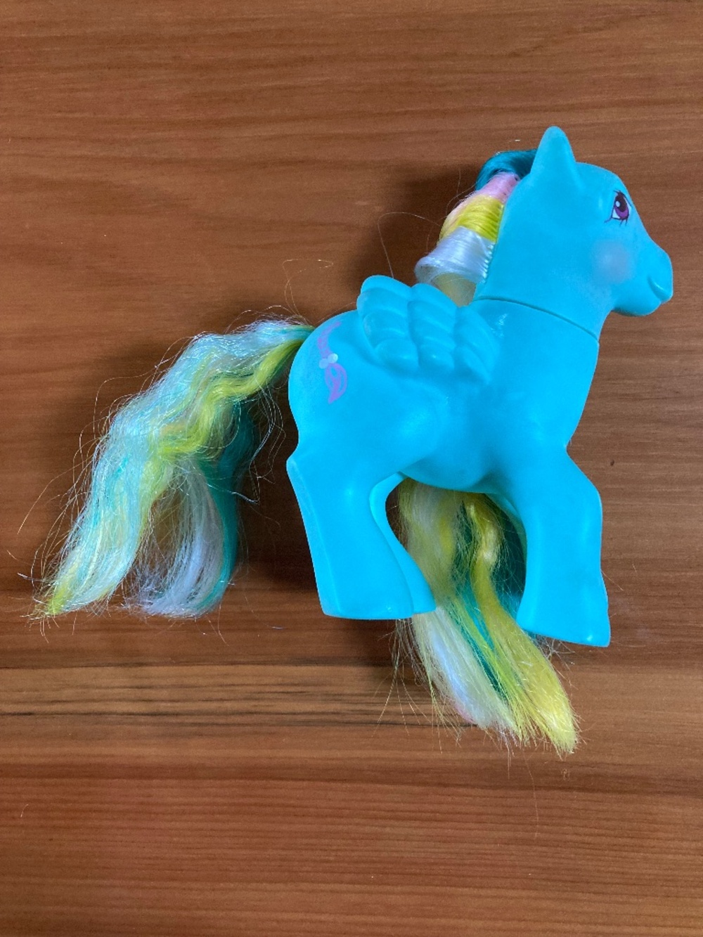 Vintage 1987 G1 My Little Pony Braided Beauty - Retracting Tail Brush 'n Grow
